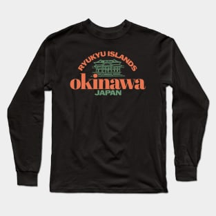 Okinawa - Kyuryu Islands - Japan Long Sleeve T-Shirt